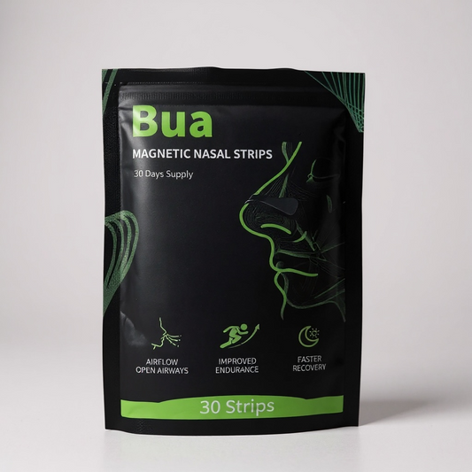 Magnetic nasal strips